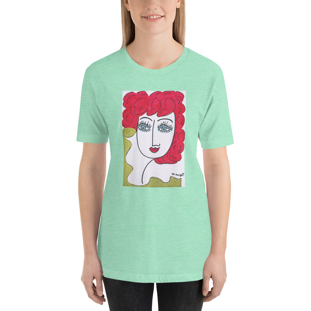 Short-Sleeve Unisex Artistic T-Shirt / Artist - Margot House