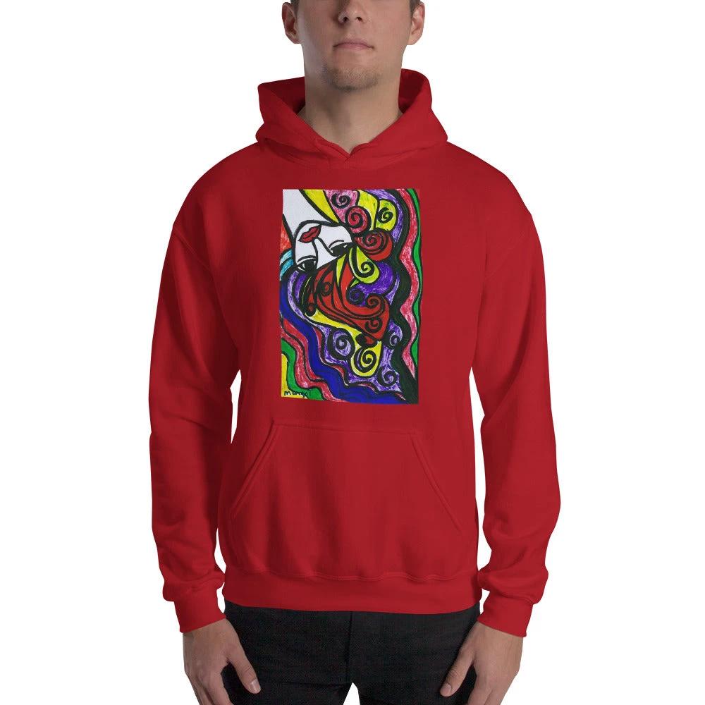 Artistic Hooded Sweatshirt