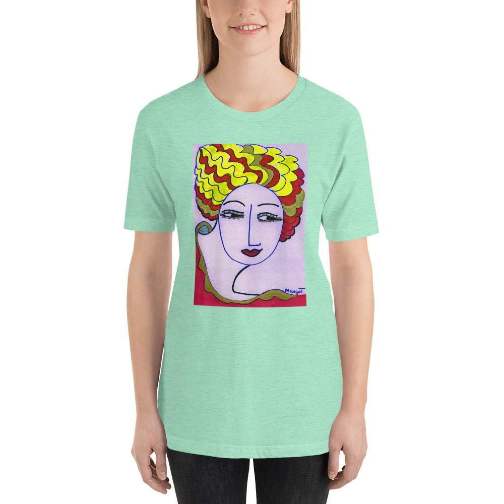 Short-Sleeve Unisex Artistic T-Shirt / Artist - Margot House