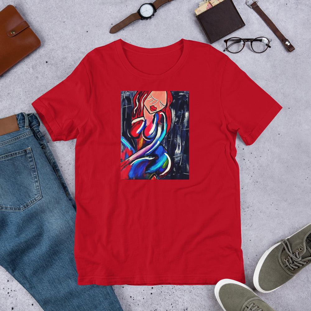 Short-Sleeve Unisex T-Shirt/ Lady Love