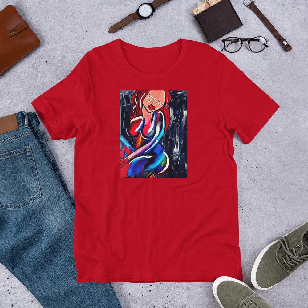 Short-Sleeve Unisex T-Shirt/ Lady Love