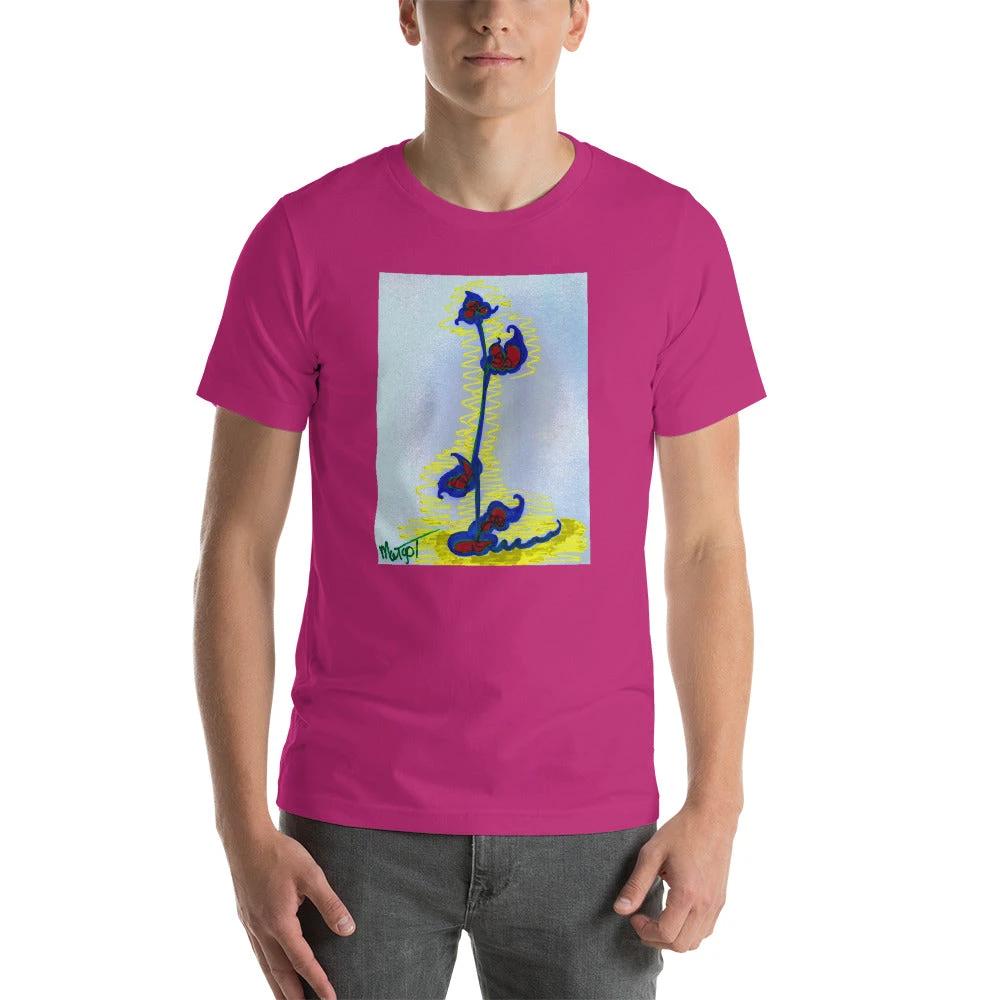 Short-Sleeve Unisex Artistic T-Shirt / Artist -Margot House