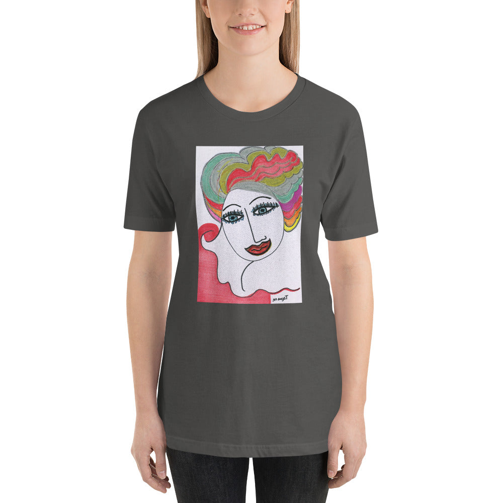 Short-Sleeve Unisex Artistic T-Shirt / Artist - Margot House