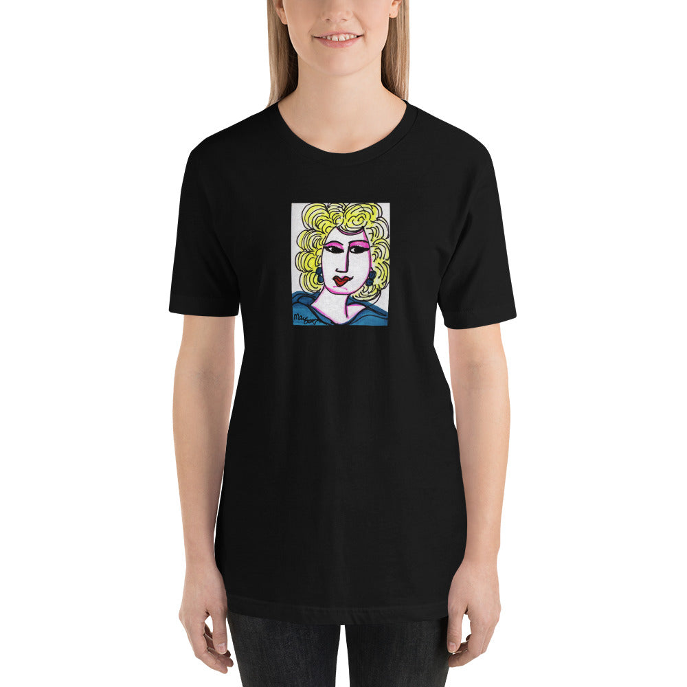 Short-Sleeve Unisex Artistic T-Shirt / Artist - Margot House