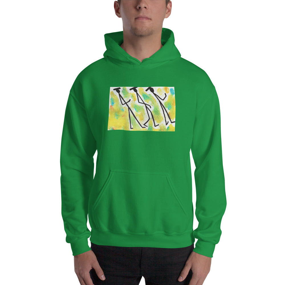 Artistic Hooded Sweatshirt