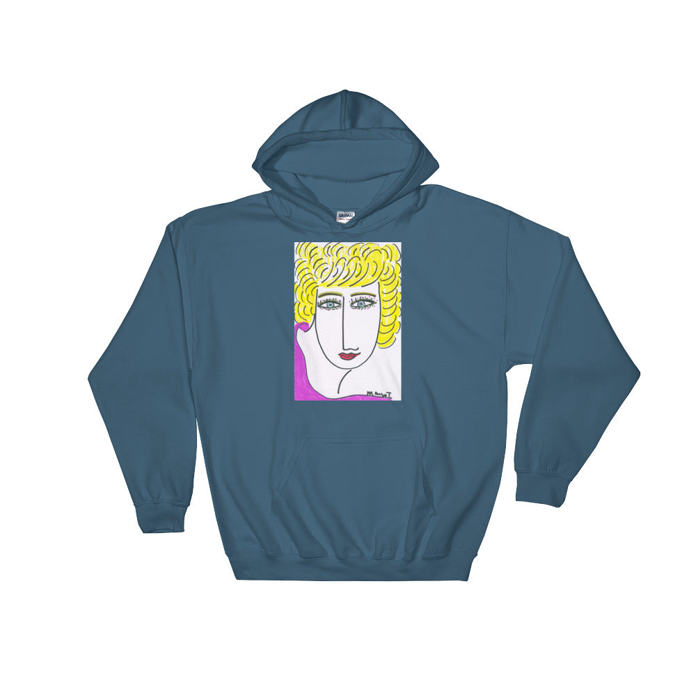 Artistic Hooded Sweatshirt