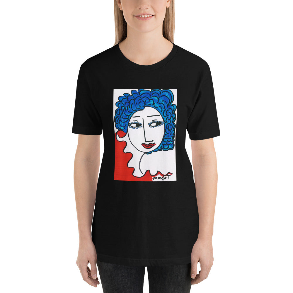Short-Sleeve Unisex Artistic T-Shirt / Artist- Margot House