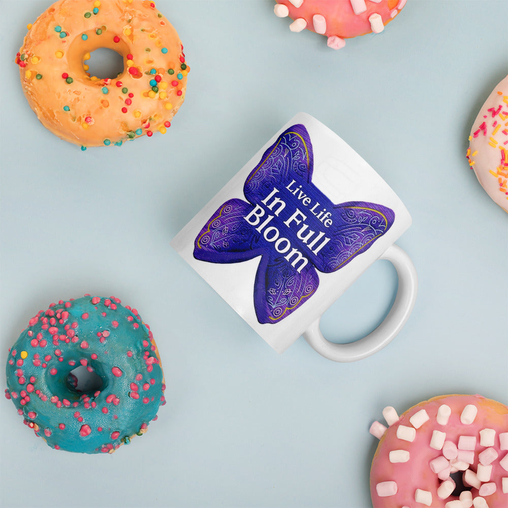 Coffee Mug / "Live Life In Full Bloom" / Created by Bryan Ameigh