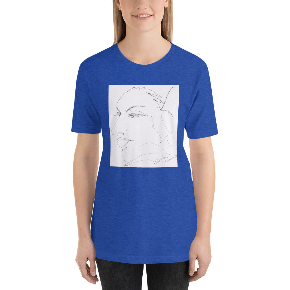 Short-Sleeve Unisex Artistic T-Shirt / Artist - Margot House