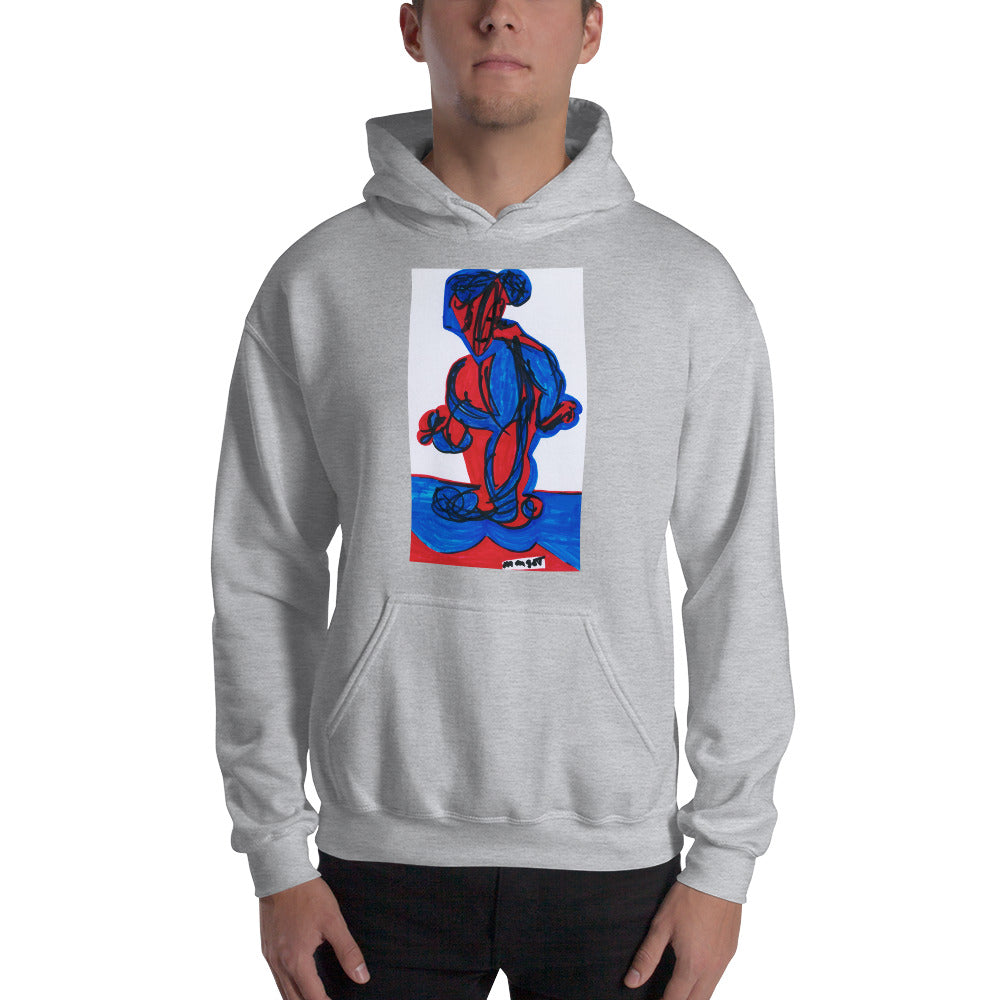 Artistic Hooded Sweatshirt