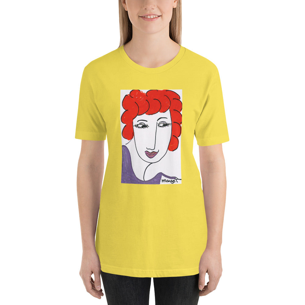 Short-Sleeve Unisex Artistic T-Shirt / Artist - Margot House