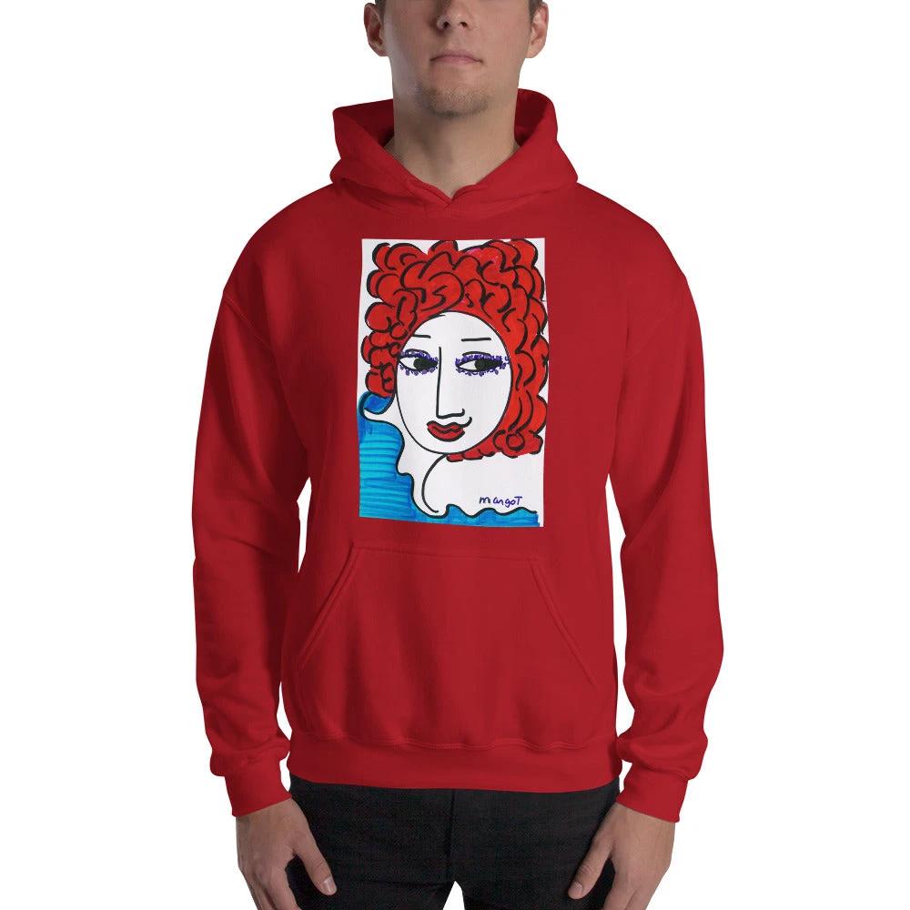 Artistic Hooded Sweatshirt