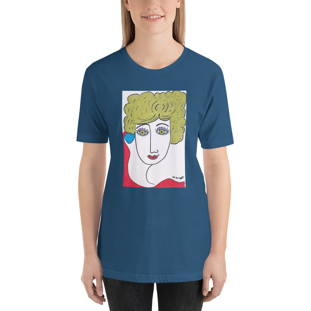 Short-Sleeve Unisex Artistic T-Shirt / Artist - Margot House