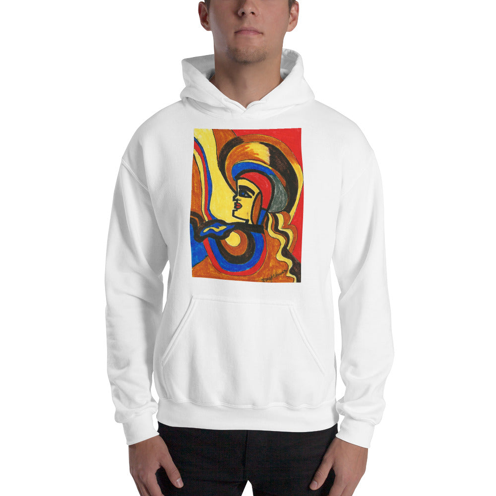 Artistic Hooded Sweatshirt