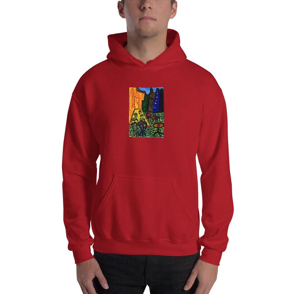 Artistic Hooded Sweatshirt