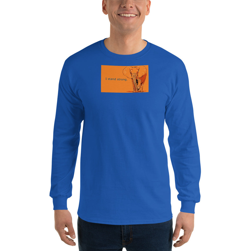 Grpahic Edition "I stand strong" Long Sleeve T-Shirt