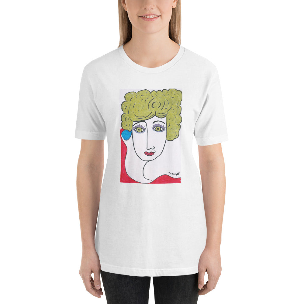 Short-Sleeve Unisex Artistic T-Shirt / Artist - Margot House