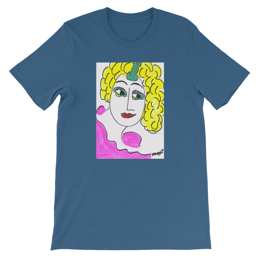 Short-Sleeve Unisex Artistic T-Shirt / Artist - Margot House