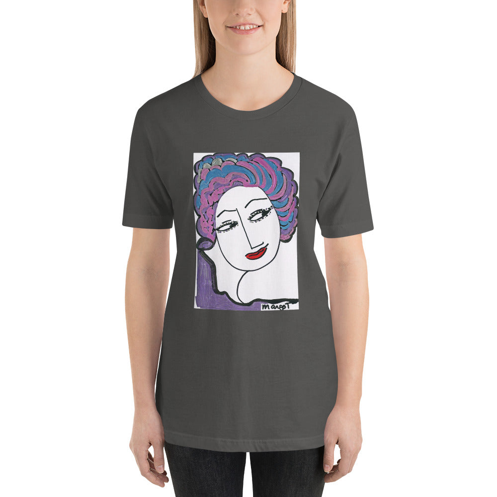 Short-Sleeve Unisex Artistic T-Shirt / Artist - Margot House