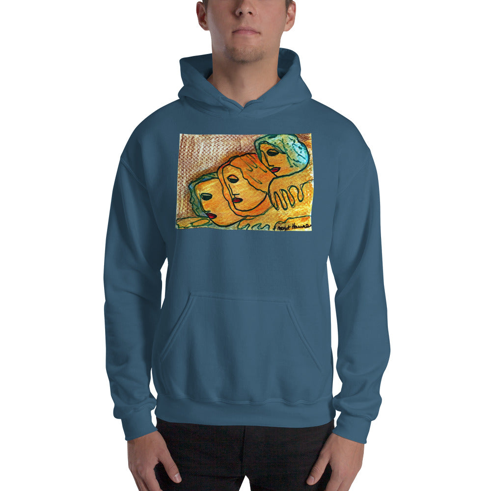 Artistic Hooded Sweatshirt