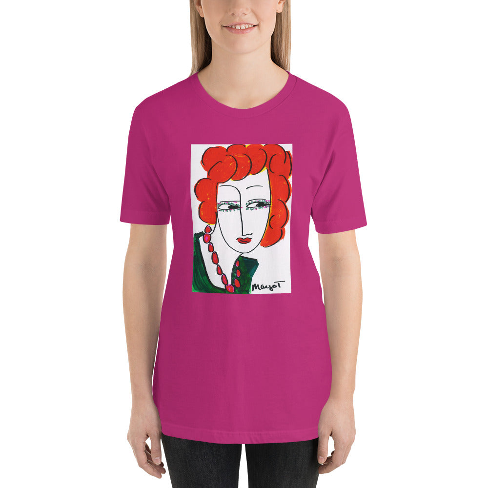Short-Sleeve Unisex Artistic T-Shirt / Artist - Margot House