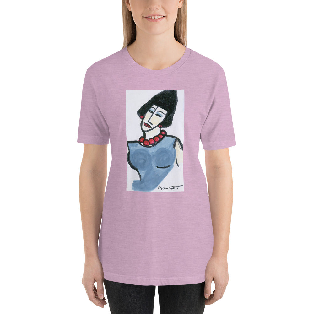 Short-Sleeve Unisex Artistic T-Shirt / Artist - Margot House