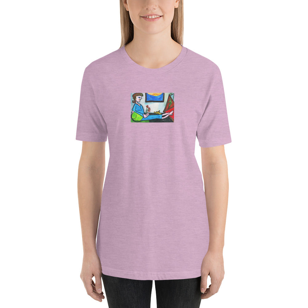 Short-Sleeve Unisex Artistic T-Shirt / Artist -Margot House