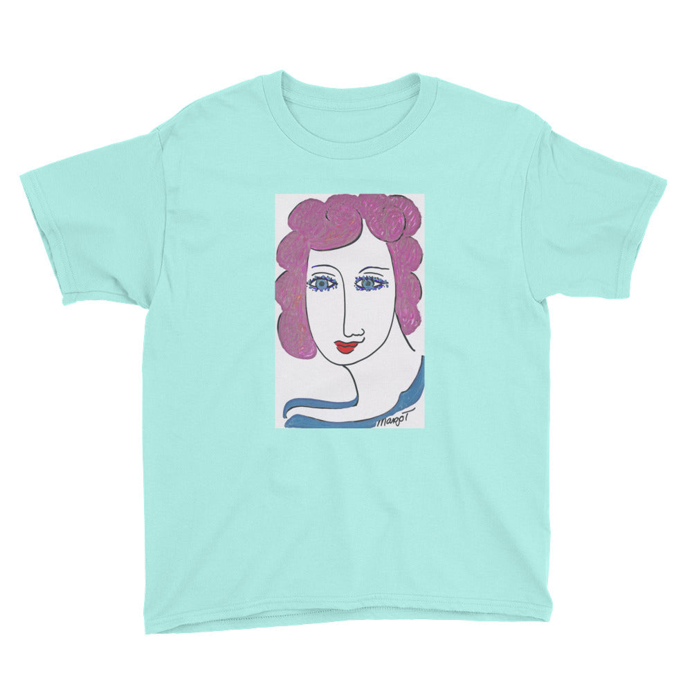 Youth Short Sleeve Artistic T-Shirt / Artist - Margot House