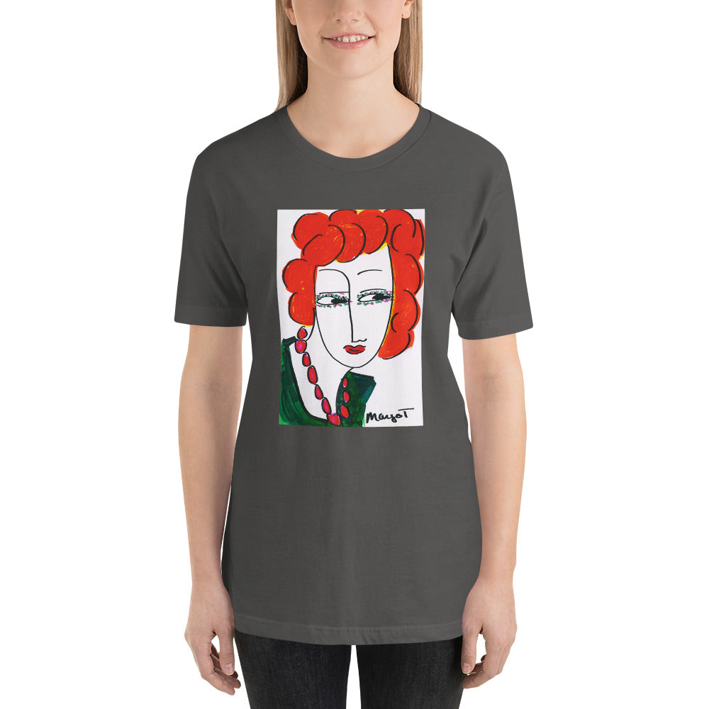 Short-Sleeve Unisex Artistic T-Shirt / Artist - Margot House