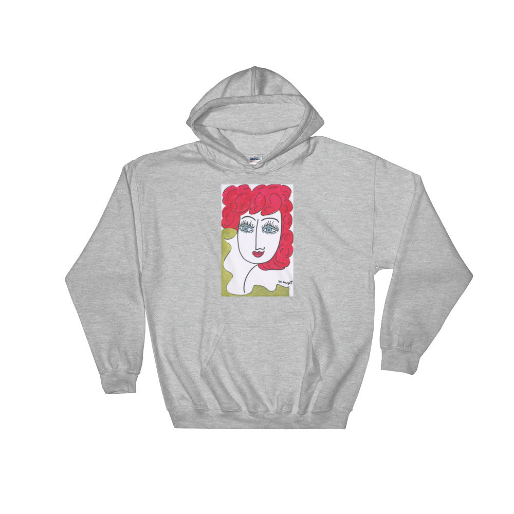 Artistic Hooded Sweatshirt