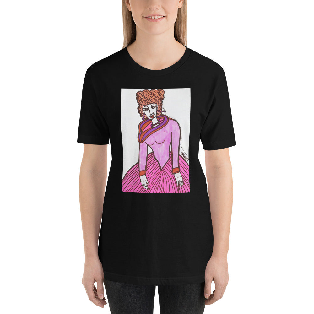 Short-Sleeve Unisex Artistic T-Shirt / Artist - Margot House