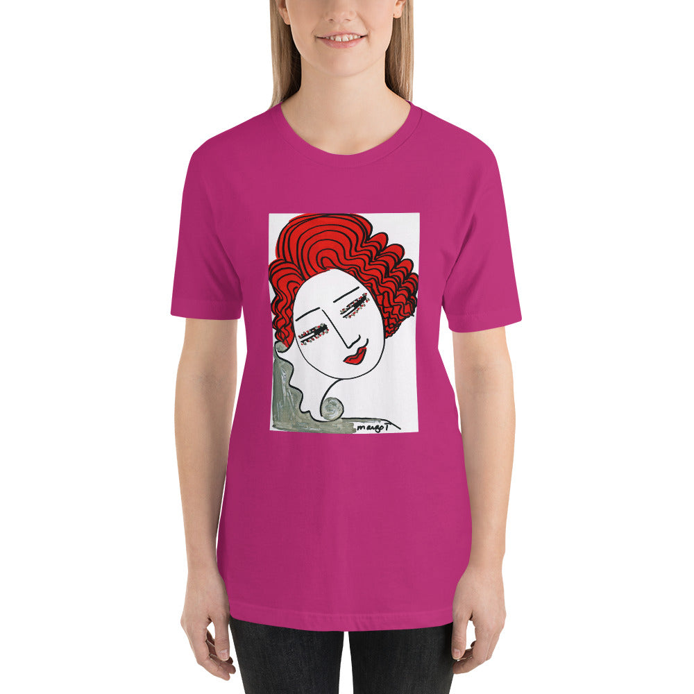 Short-Sleeve Unisex Artistic T-Shirt / Artist - Margot House
