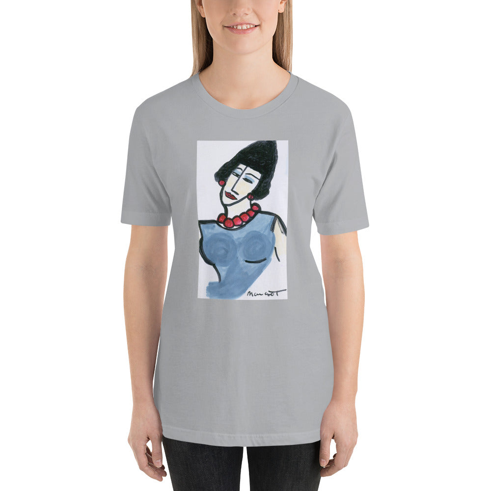 Short-Sleeve Unisex Artistic T-Shirt / Artist - Margot House