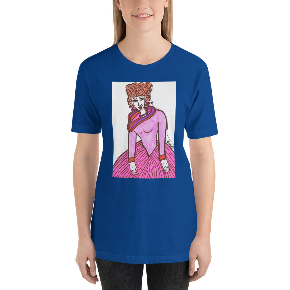 Short-Sleeve Unisex Artistic T-Shirt / Artist - Margot House