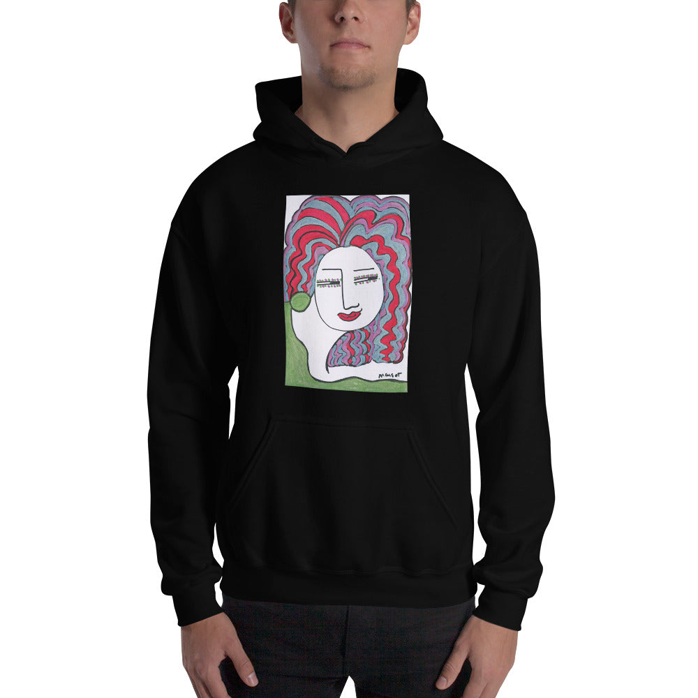 Artistic Hooded Sweatshirt