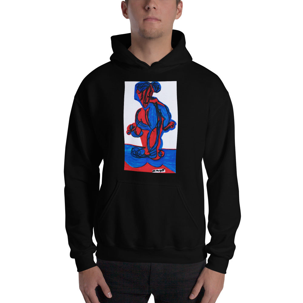 Artistic Hooded Sweatshirt
