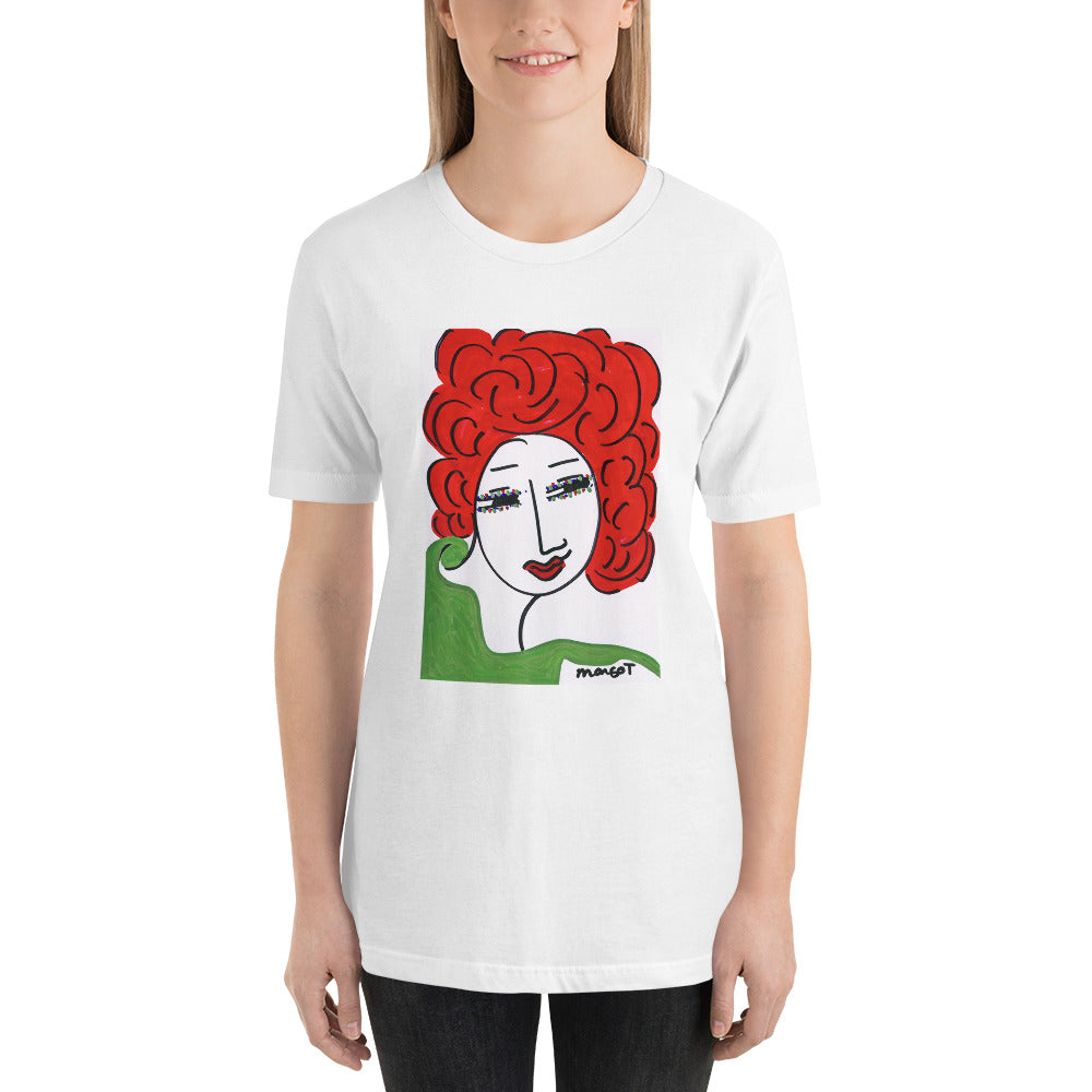 Short-Sleeve Unisex Artistic T-Shirt / Artist - Margot House