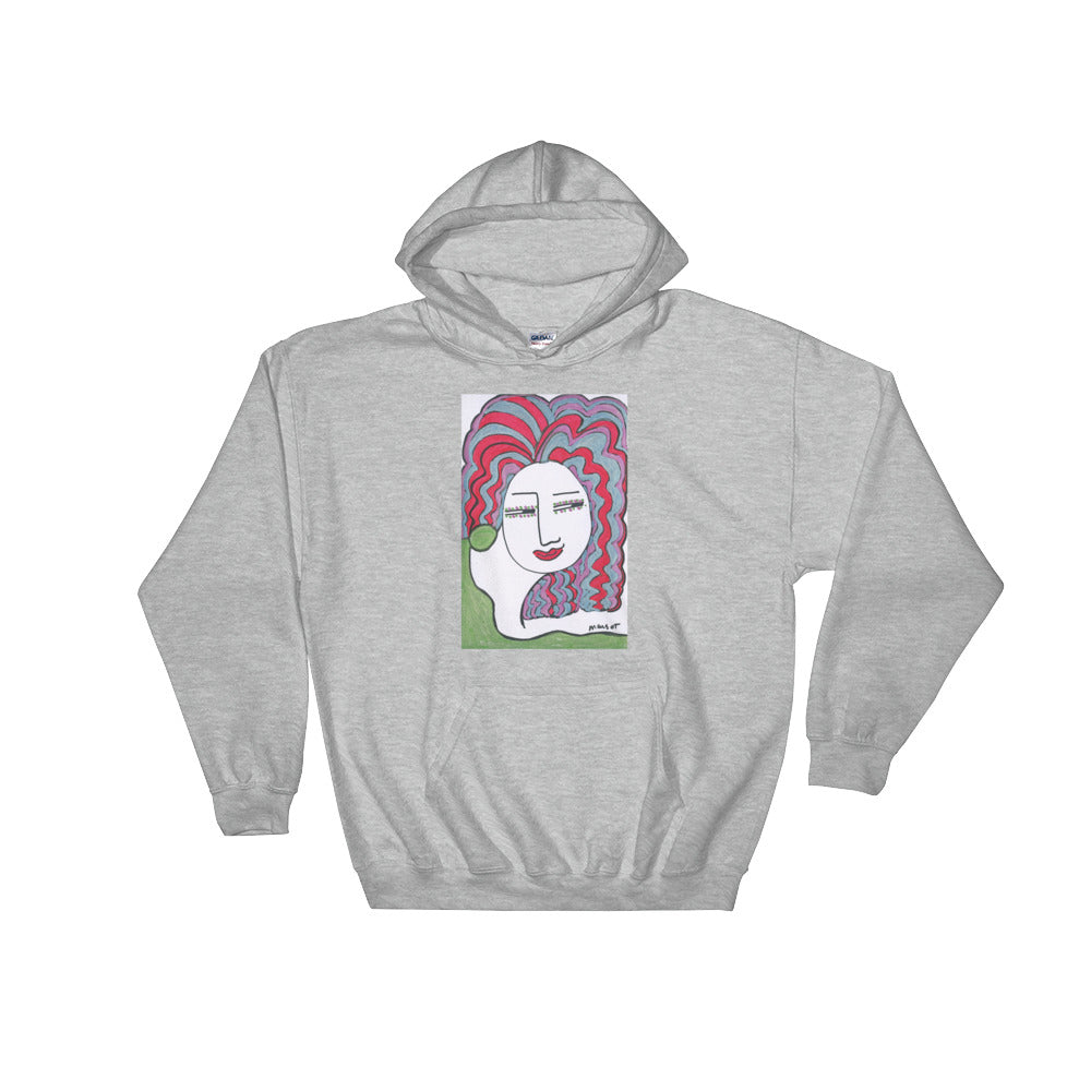 Artistic Hooded Sweatshirt