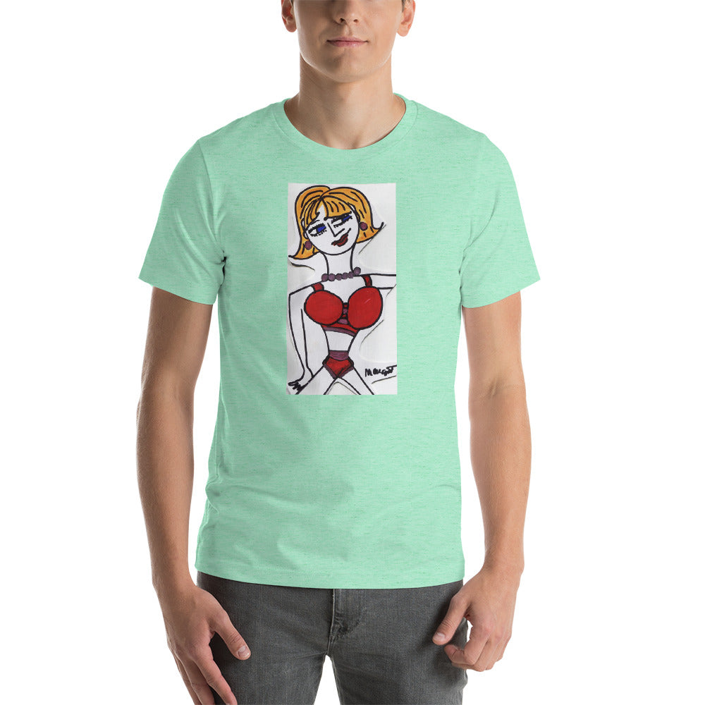 Short-Sleeve Unisex Artistic T-Shirt / Artist - Margot House