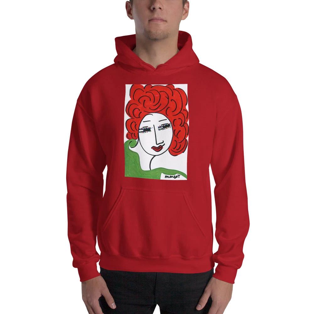 Artistic Hooded Sweatshirt