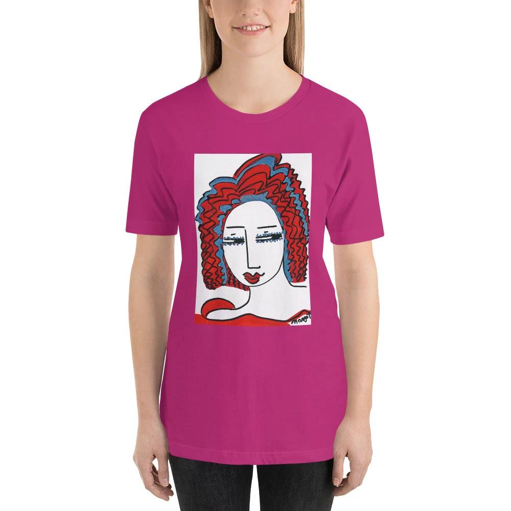 Short-Sleeve Unisex Artistic T-Shirt / Artist - Margot House