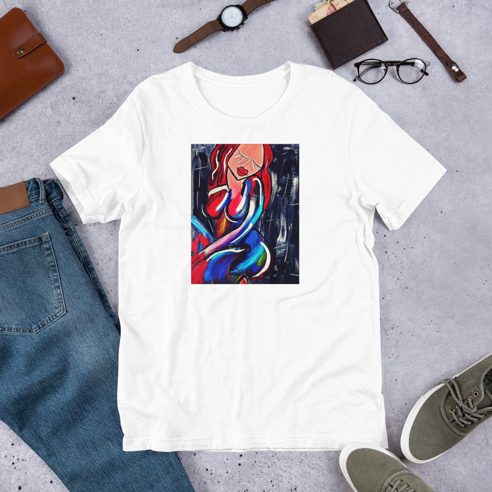 Short-Sleeve Unisex T-Shirt/ Lady Love