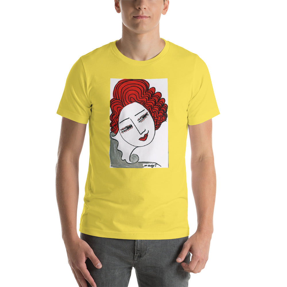 Short-Sleeve Unisex Artistic T-Shirt / Artist - Margot House