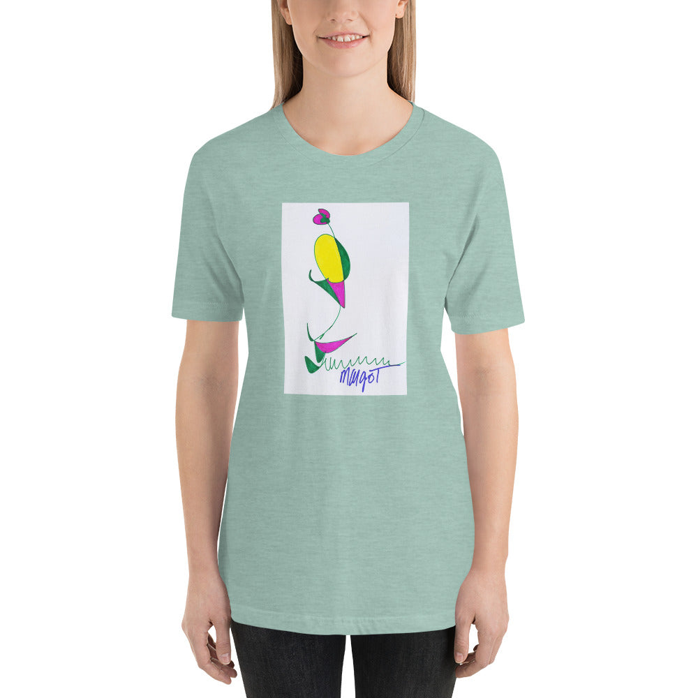 Short-Sleeve Unisex Artistic T-Shirt / Artist Margot House