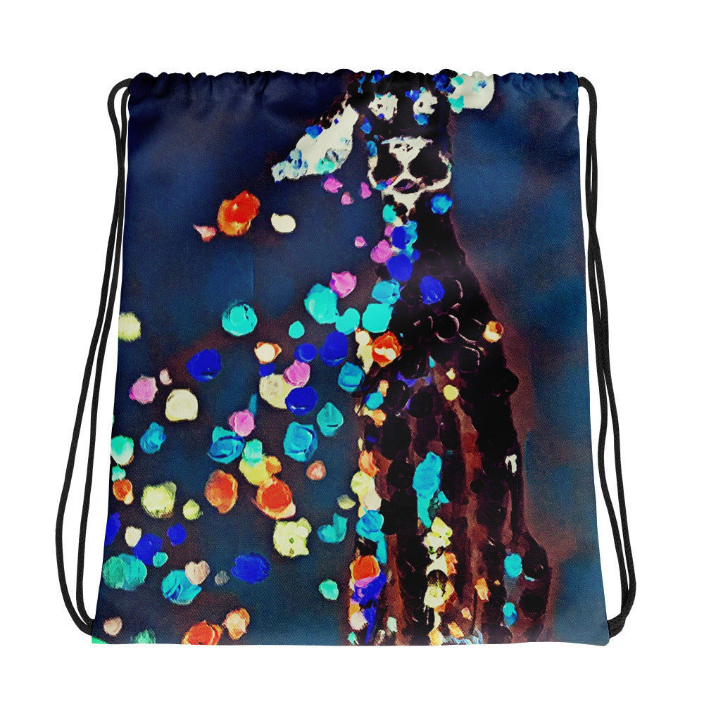 "Dog without color" Drawstring bag / Artist - Bryan Ameigh