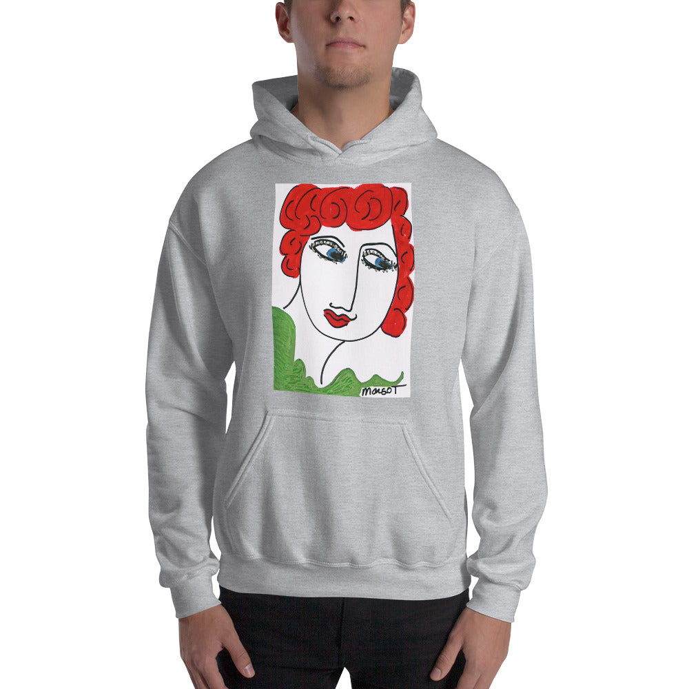 Artistic Hooded Sweatshirt