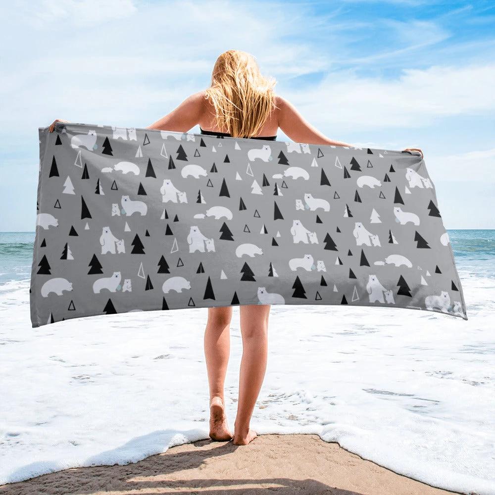 Polar Bear Towel / Bryan Ameigh