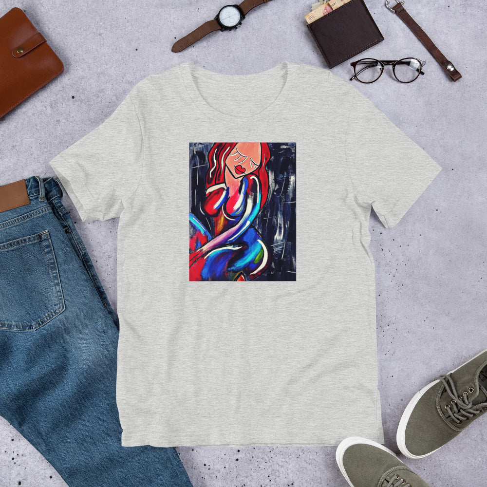 Short-Sleeve Unisex T-Shirt/ Lady Love