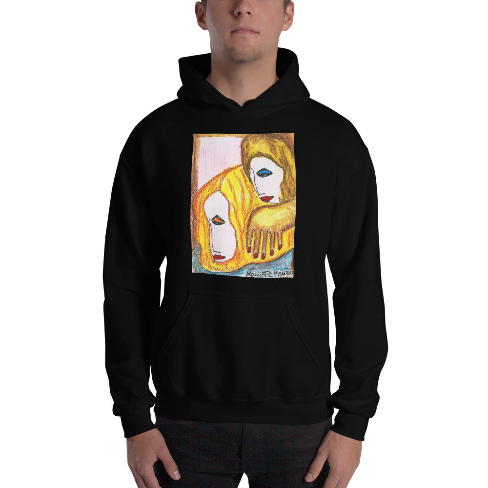 Artistic Hooded Sweatshirt