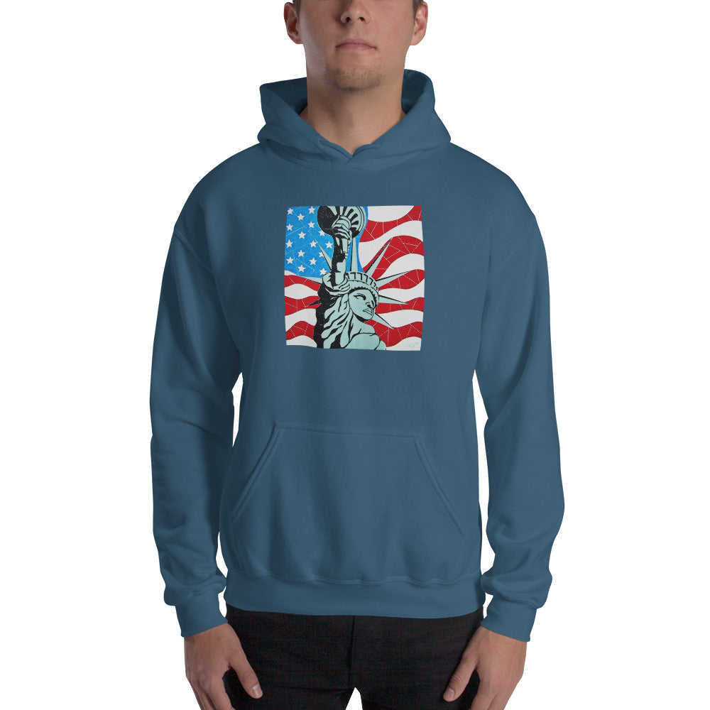 Artistic Hooded Sweatshirt